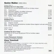 CD-Box - Gustav Mahler , Klaus Tennstedt - Symphonien 5, 9 & 10 Adagio