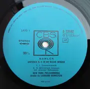 Double LP - Mahler - Sinfonia N. 5 In Do Diesis Minore / Kindertotenlieder