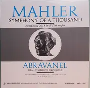 LP-Box - Gustav Mahler , Maurice de Abravanel , Utah Symphony Orchestra , University of Utah Chorus - Symphony No. 8 In E Flat, 'Symphony Of A Thousand.' - Hardcover Box
