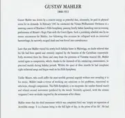 CD - Mahler - Symphony No 5