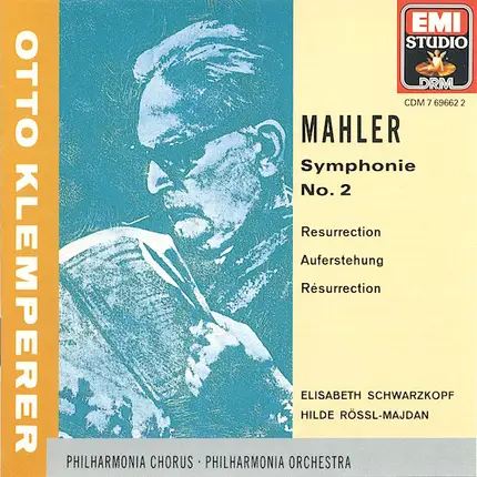 Gustav Mahler , Philharmonia Orchestra , Otto Klemperer - Symphonie No. 2 "Resurrection"