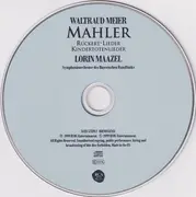CD - Mahler - Rückert-Lieder / Kindertotenlieder