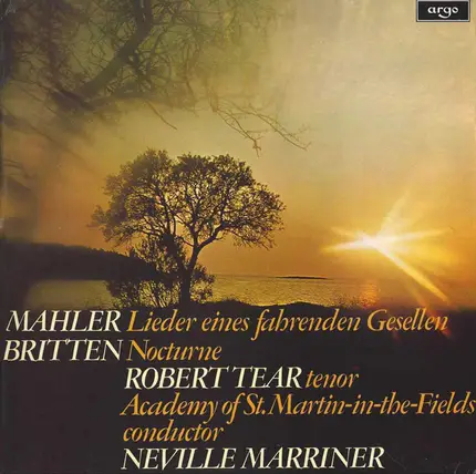 Mahler / Britten - Lieder Eines Fahrenden Gesellen / Nocturne