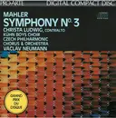 Double CD - Gustav Mahler / Christa Ludwig , Kühn Boys Choir , The Czech Philharmonic Orchestra , Václav Neumann - Symphony No. 3