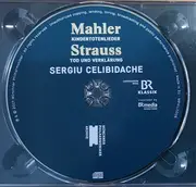 CD - Gustav Mahler / Richard Strauss , Sergiu Celibidache , Brigitte Fassbaender , Münchner Philharmonik - Kindertotenlieder / Tod Und Verklärung