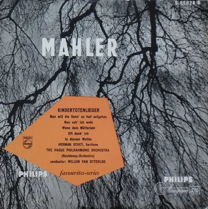 Gustav Mahler - Kindertotenlieder