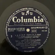 LP - Gustave Charpentier / Ninon Vallin , Aimée Lecouvreur , Georges Thill , André Pernet , Les Chœurs F - Louise 2