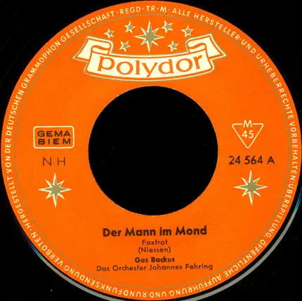 Gus Backus - Der Mann im Mond