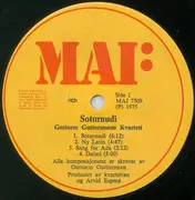 LP - Guttorm Guttormsen Quartet - Soturnudi