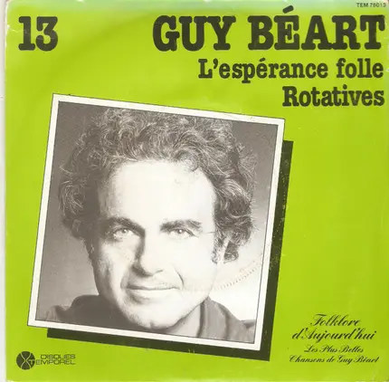 Guy Béart - L'espérance Folle - Rotatives