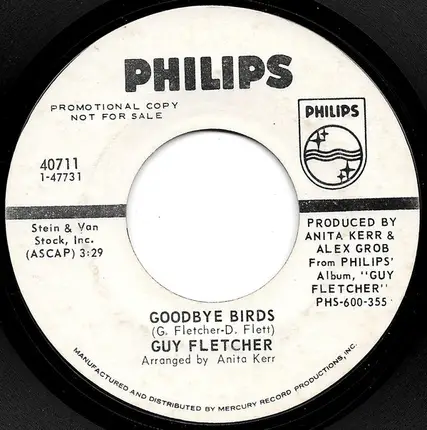 Guy Fletcher - I Am A One Man Band / Goodbye Birds