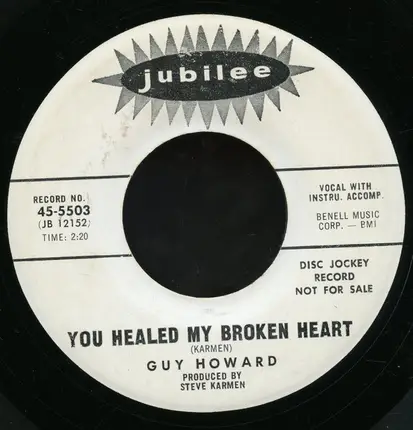 Guy Howard - I Am A Soldier / You Healed My Broken Heart