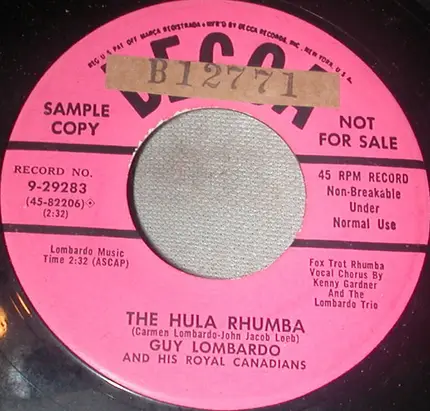 Guy Lombardo And His Royal Canadians - Curiosity Killed A Cat
