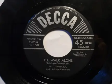 Guy Lombardo And His Royal Canadians - I Love You / I'll Walk Alone