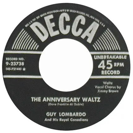 Guy Lombardo And His Royal Canadians - White Christmas / The Anniversary Waltz