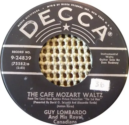 Guy Lombardo And His Royal Canadians - The 3rd Man Theme