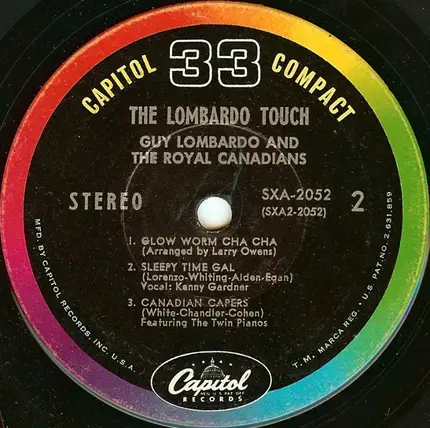 Guy Lombardo And His Royal Canadians - The Lombardo Touch