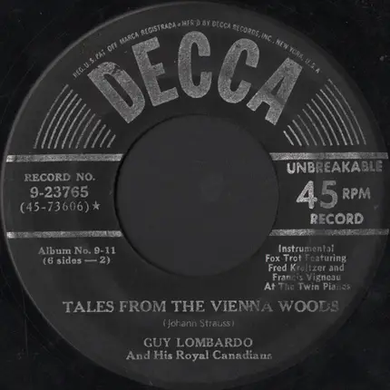 Guy Lombardo And His Royal Canadians - The Twin Pianos Vol. 1