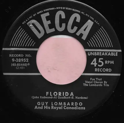 Guy Lombardo And His Royal Canadians - Think / Florida
