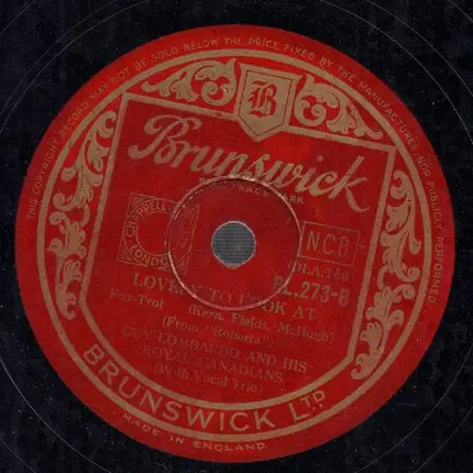 Guy Lombardo & his Royal Canadians - I Won't Dance / Lovely To Look At