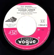 7inch Vinyl Single - Guy Mardel - N'Avoue Jamais / S'il Pleut Aujord'hui