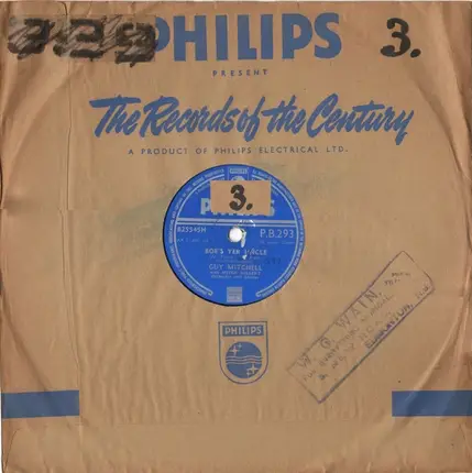 Guy Mitchell With Mitch Miller And His Orchestra And Chorus - Bob's Yer Uncle (An' Fanny's Yer Aunt) / Got A Hole In My Sweater