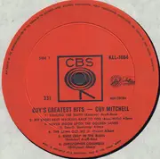 LP - Guy Mitchell - Guy's Greatest Hits