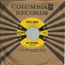 7inch Vinyl Single - Guy Mitchell - Guilty Heart / Half As Much - Mono