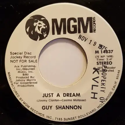 Guy Shannon - Just A Dream
