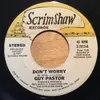 7inch Vinyl Single - Guy Pastor - Don't Worry - promo
