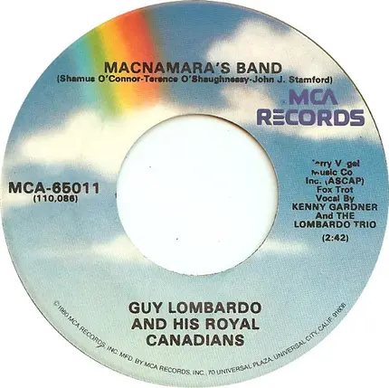 Guy Lombardo And His Royal Canadians - Macnamara's Band