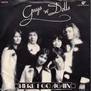 7inch Vinyl Single - Guys 'n Dolls - Here I Go Again - Push-Out Centre