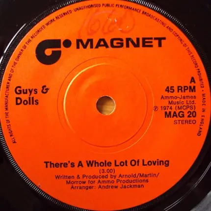 Guys 'n Dolls - There's a Whole Lot of Loving