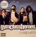 7inch Vinyl Single - Gym Class Heroes - Clothes Off!! - Blue Vinyl