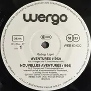 LP - György Ligeti - Aventures - Nouvelles Aventures - Atmosphères - Volumina