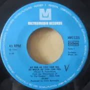 7inch Vinyl Single - Gypsy - As Far As You Can See, As Much As You Can Feel