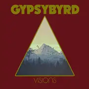 LP - Gypsybyrd - Visions - Red / Orange / Black Marbled vinyl, Ltd Ed, 180gr