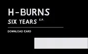 10'' - H-Burns - Six Years - +insert