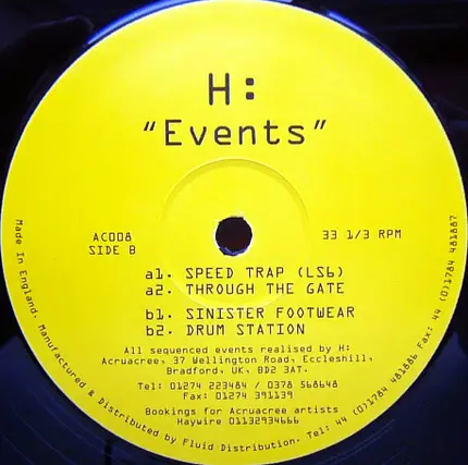 H - Events