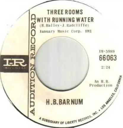 H.B. Barnum - Three Rooms With Running Water