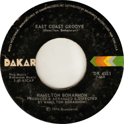 Hamilton Bohannon - Bohannon's Beat