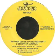 Hamilton Junior High - An Open Letter To The President (I Believe In America)