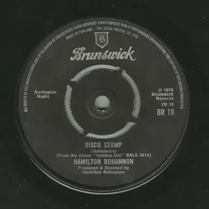 Hamilton Bohannon - Disco Stomp