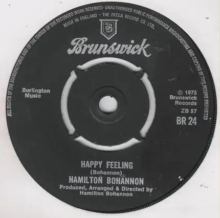 Hamilton Bohannon - Happy Feeling