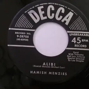 Hamish Menzies - Fly Home Little Blue Bird/Alibi