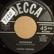 Hamish Menzies - Someone / Vicki