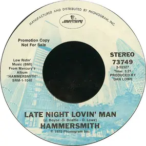 Hammersmith - Late Night Lovin' Man