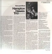 LP - Hampton Hawes Trio - Here and now