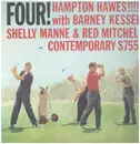 LP - Hampton Hawes !!!! With Barney Kessel , Shelly Manne & Red Mitchell - Four! - INSERT