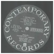 LP - Hampton Hawes !!!! With Barney Kessel , Shelly Manne & Red Mitchell - Four! - INSERT